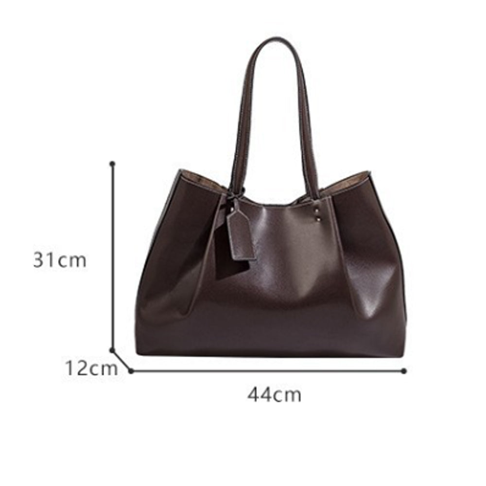 #139 Women's new retro handbag commuter large-capacity shoulder bag