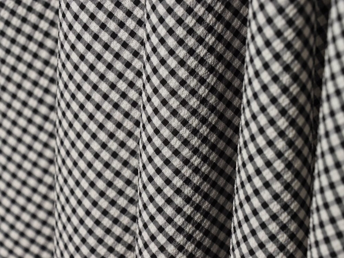 Women's casual plaid MIDI skirt