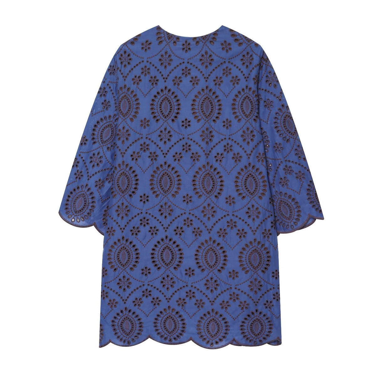 2026 Women's hollow embroidery mini dress
