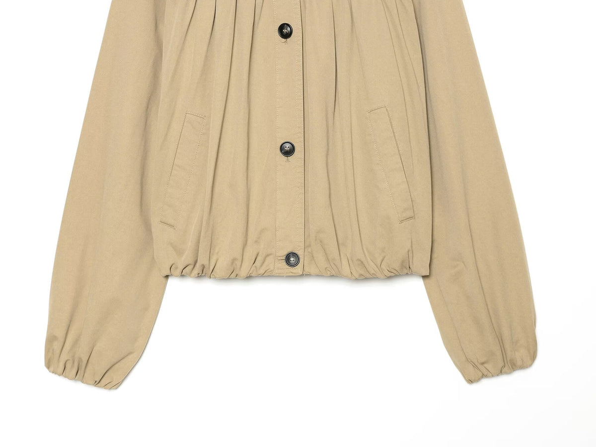 Women's balloon shaped short jacket Coat