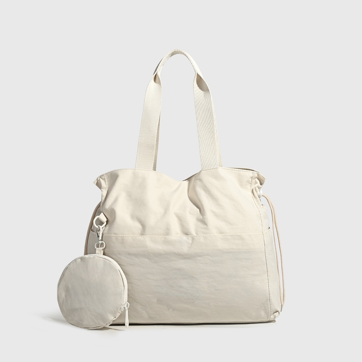 #119 Women's new fashion Joker drawstring shoulder handbag