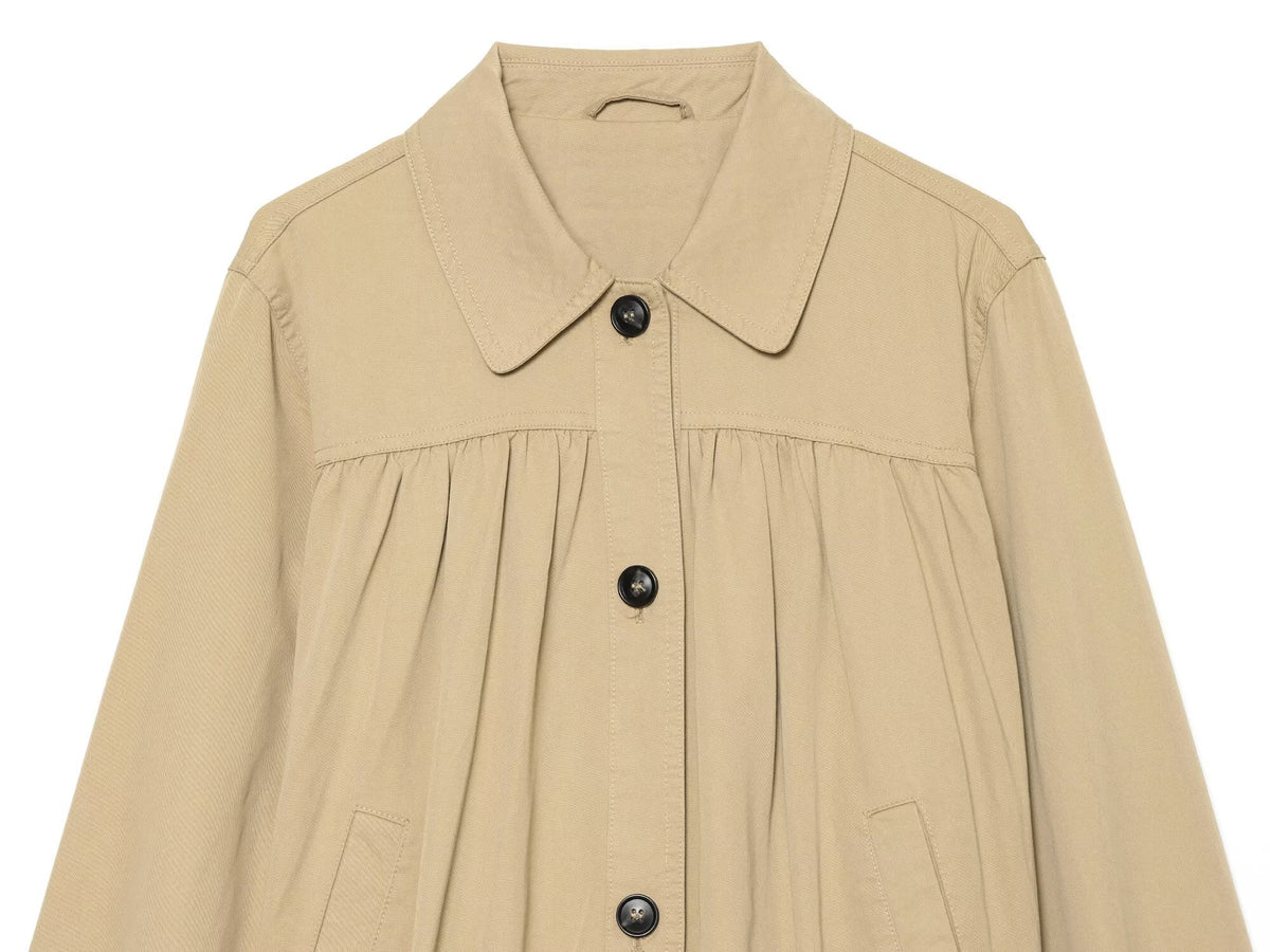 Women's balloon shaped short jacket Coat